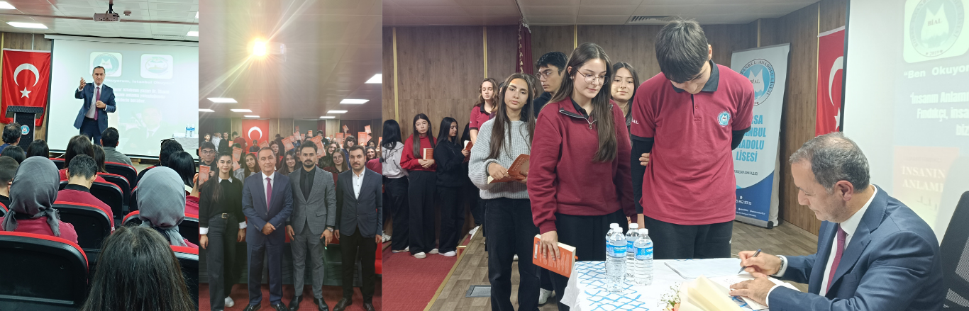 LİSE SÖYLEŞİ VE İMZA